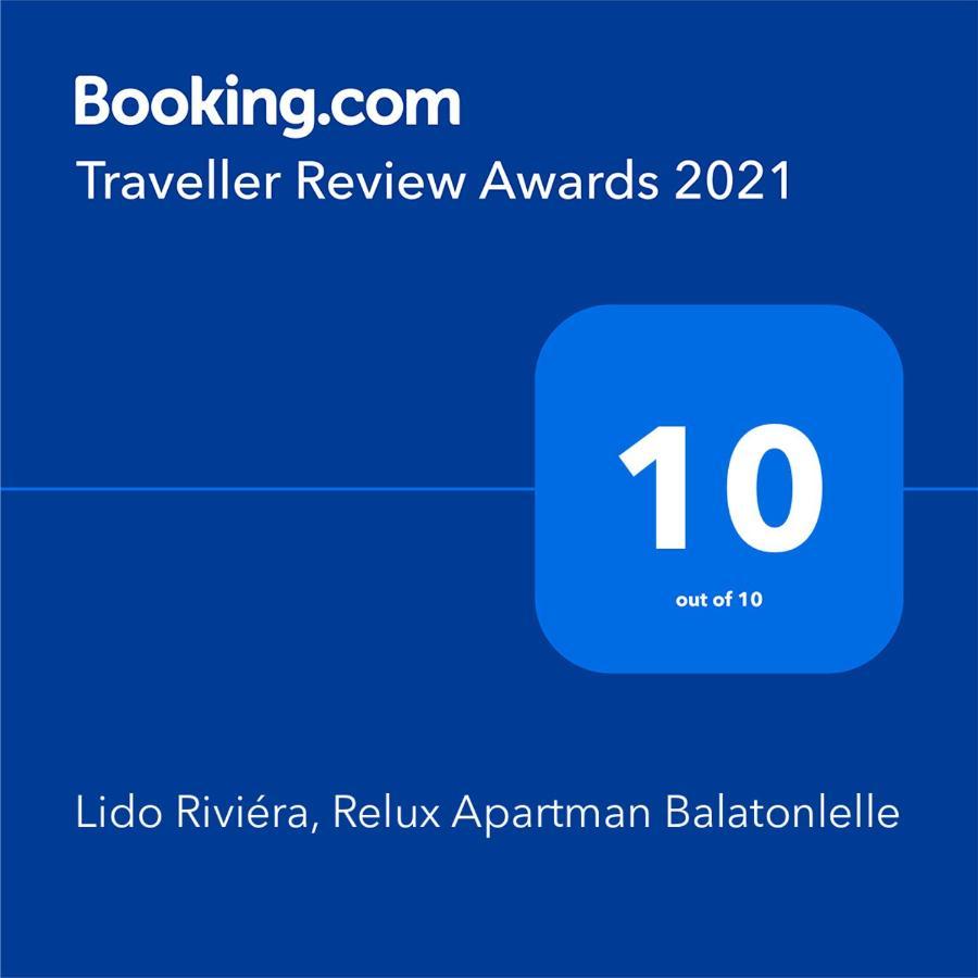 Lido Riviera, Relux Apartman Balatonlelle Eksteriør bilde