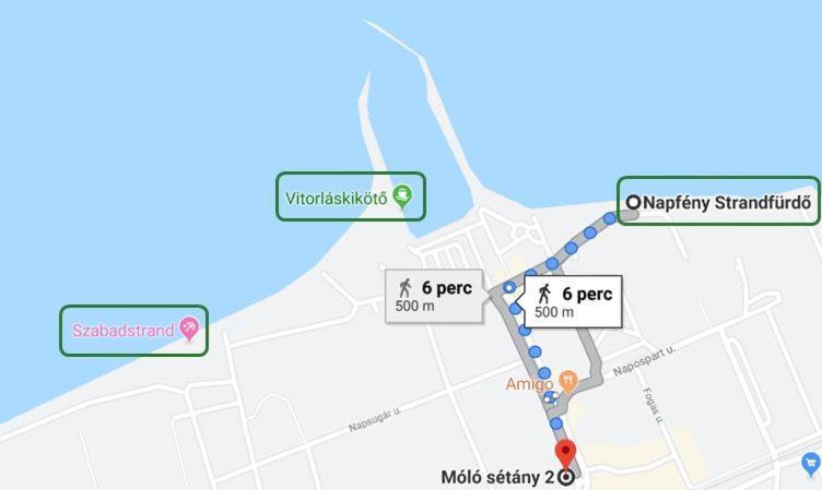 Lido Riviera, Relux Apartman Balatonlelle Eksteriør bilde